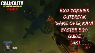 Exo Zombies Outbreak 'Game Over Man!' Easter Egg Guide (4K)