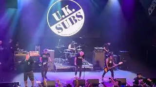 Uk subs warhead feat. Wattie exploited la punk invasion 03/15/25
