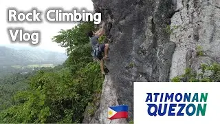 MUST TRY rock climbing spot in the Philippines! Majestic views in Atimonan, Quezon | Vlog #77