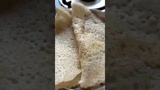खूपच क्रिस्पी भगरीचे धिरडे 😍 | उपवास Special Recipe | Vrat ke Dhirde | Fast Recipe #shorts