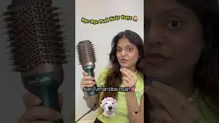 How I style my hair with Alan Turman Blow Brush 💕 #hairstyle #quickhairstyle #easyhairstyle #hair