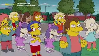 Os Simpsons T34 | An&uacute;ncio Novos Epis&oacute;dios FOX Comedy, Julho 2023