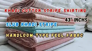 Handlooms type soft fabric for kurta in jai hind khadi bhandar | All india supplier | wholesaler