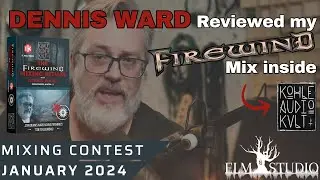 Dennis Ward reviewed my FIREWIND mix (inside Kohle Audio Kult).