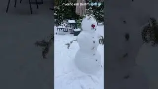 #inverno em Berlim#❄️❄️❄️☃️🇩🇪🇧🇷