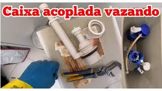 Privada com Caixa Acoplada vazando | FA&Ccedil;A VOC&Ecirc; MESMO