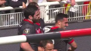 TOP 14 - Essai de Kyle GODWIN (LOU) -  LOU Rugby - USA Perpignan - Saison 2022-2023