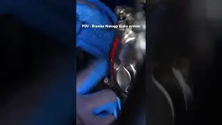 POV : How to Check and safety brembo motogp brake caliper on superbike   #r1 #r1m #brembo #staubli