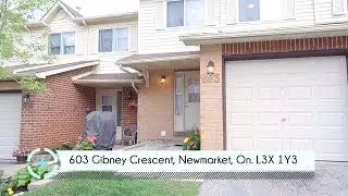 603 Gibney Crescent, Newmarket, On. L3X 1Y3 / HD / Virtual Tour