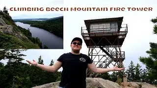 Hiking Beech Mountain | Fire Tower | Acadia National Park.