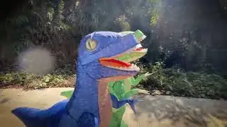 Remote Control Inflatable Dinosaur