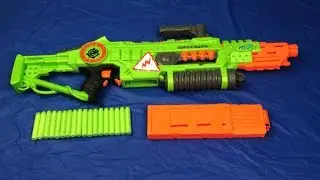 Nerf Zombie Strike Revoltinator Unboxing NEW Blaster
