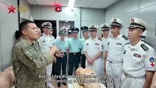 Chinese and Brazilian naval medical members conduct exchange activities 