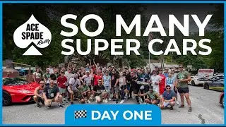 6 Lambos, 12 Friends - Ace Spade Rally 2023 Day One