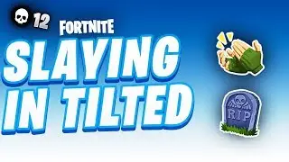Slaying In Tilted | Solid Gold V2 | Fortnite | No Commentary