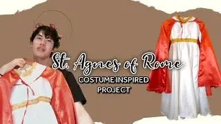 Project 39 - ST. AGNES OF ROME COSTUME INSPIRED