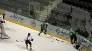 Blanek Checks a kid from Shattuck