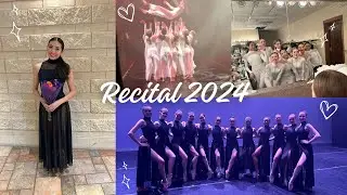 Dance Recital Vlog 2024✨// cheers to 5 years