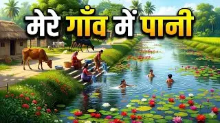 Mere Gao Ka Sundar Nazara 🌊 | Village Life Mini Vlog 😍 #vlog #minivlog #video #apnadesibeach 