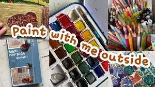 Paint with Me at Tunstall Reservoir 🦆🌲 and chitchat.