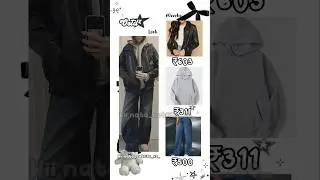 Aesthetic winter outfits meesho |black tomboy outfits |#fashion #meesho #meeshofinds #trending #kpop