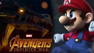 Super Smash Bros. 4/Ultimate - Avengers: Infinity War Style