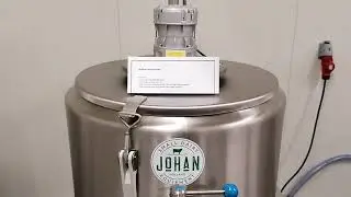 Checks before heating of the 50 litre cheese vat