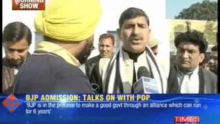 Jammu and Kashmir government formation: Talks underway