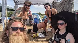 Bloodstock 2022 - Thursday Part 3 - Bin Jousting & First look around the Arena