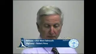 Falmouth Planning Board November 5, 2013