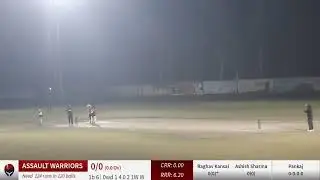 Live Cricket Match | LEMFORD BIOTECH vs ASSAULT WARRIORS | 22-Nov-21 06:39 PM 20 overs | GUTS N GLOR