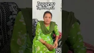 Viral jaggery sugarcane juice😋 #food #foodforfoodies #recipe #shortvideo #sugarcane #jaggery #juice