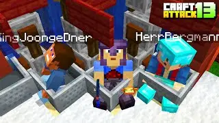 DNER IST ZUR&Uuml;CK! Er ist vom Server begeistert! Minecraft Craft Attack 13 #41