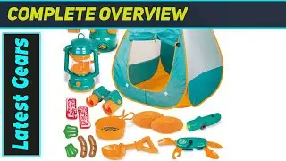 FUN LITTLE TOYS Pop Up Tent: Ultimate Outdoor Adventure