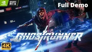 Ghostrunner Gameplay Full Demo   PC 4K Ultra Max Settings 60fps