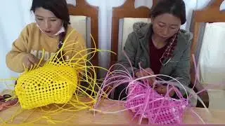 Training  programme  on BASKET  WEAVING.