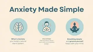 Anxiety / panic disorder easy explanation 🧩