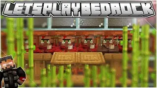 Sugarcane Farm for Glass! Lets Play Bedrock Minecraft Episode 030
