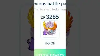 1 HP Shadow✨Shiny Ho-oh Destroy Grunt Badly in #pokemongo