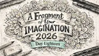Day 18 | Zentangle | A Fragment of Your Imagination 2026 | #zale3 #FYIC2026 