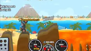 Rock this bounce. Hill climb racing 2 