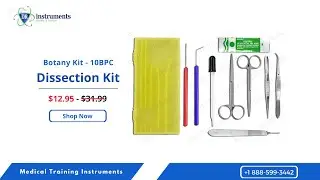 DR Instruments Botany Dissection Kit - Economy  - 10BPC
