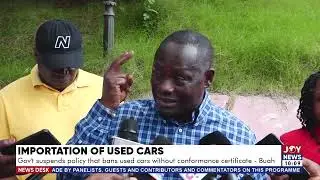 Gov't suspends policy that bans used cars without conformance certificate - Buah - News Desk