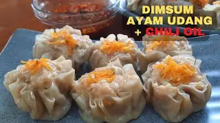 SIOMAY AYAM UDANG DIMSUM LEMBUT DAN KENYAL ANTI GAGAL SUPER GAMPANG,DIMSUM KULIT PANGSIT