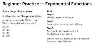 Master Exponential Growth & Decay &mdash; in 20 minutes.