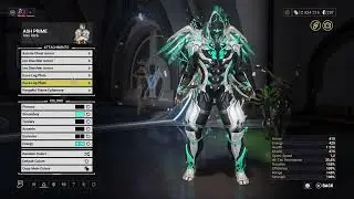 warframe 3rd skin ASH PRIME fashion frame detailed