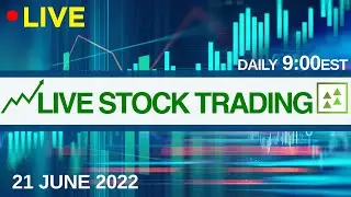DAY TRADING LIVE | YB TRADING | SIDU Massive, RDBX Squeeze | Are we in Bear market? | 21 June 2022 |