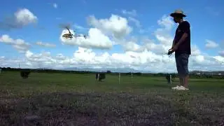 KDS　Flymentor3D test flight　by　t-rex450v2　from　FRC