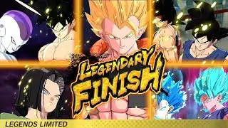 ALL 50 LEGENDS LIMITED - LEGENDARY FINISHES 2018-2023 DECEMBER | Dragon Ball Legends