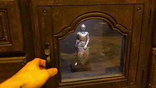 Secret room behind bookcase